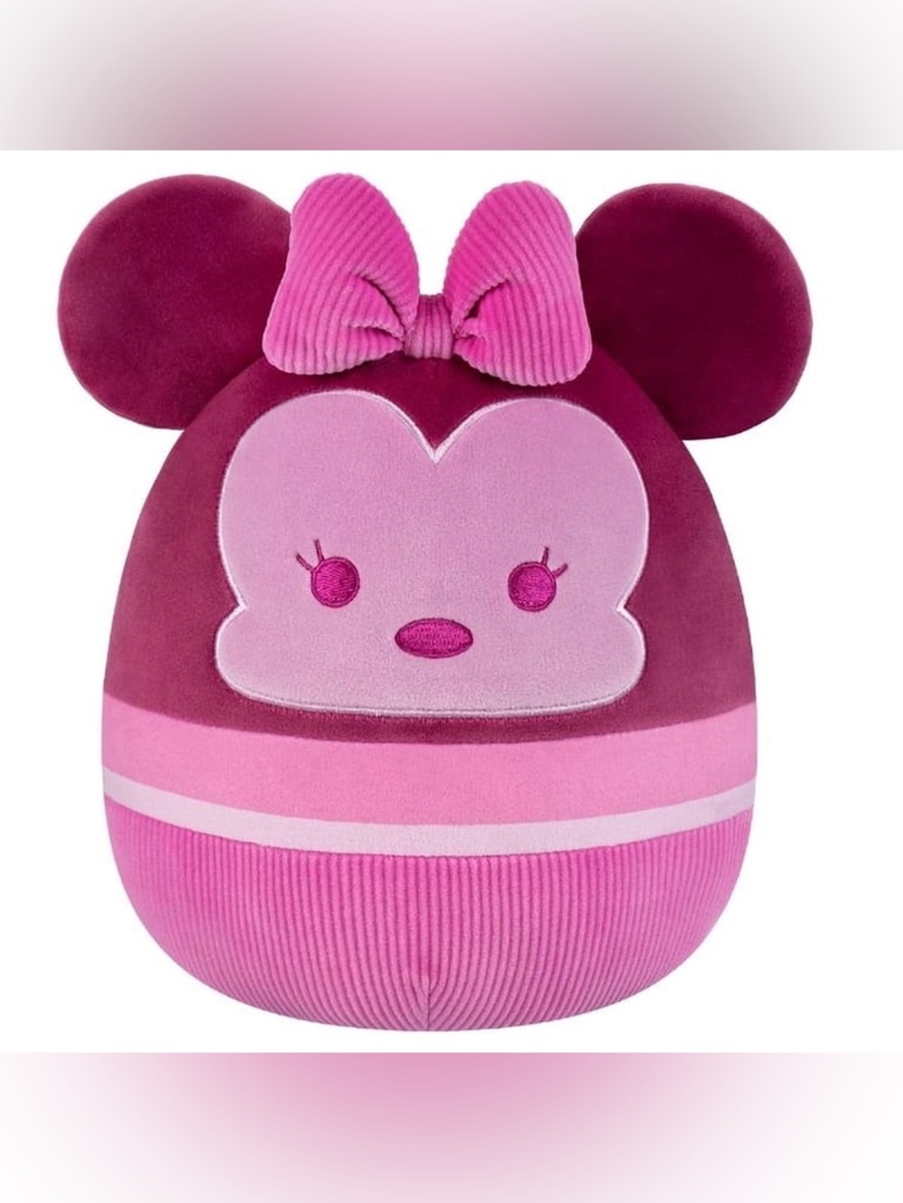 Monochrome Minnie Mouse.